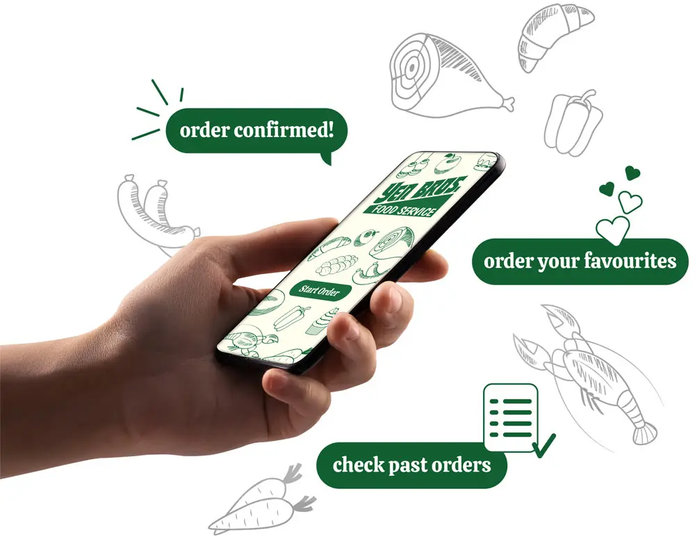 online orders made easy with Yen Bros. Food Service. All your foodservice needs at your fingertips!